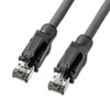 KB-T6ASTP-01GY カテゴリ6A STP LANケーブル(グレー・1m) KB-T6ASTP-01GY / カテゴリ6A STP LANケーブル(グレー・1m)