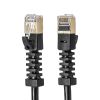 KB-T6ASYL-01BK 4方向固定CAT6A STP LANケーブル(ブラック・1m) KB-T6ASYL-01BK / 4方向固定CAT6A STP LANケーブル(ブラック・1m)
