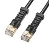 KB-T6ASYL-01BK 4方向固定CAT6A STP LANケーブル(ブラック・1m) KB-T6ASYL-01BK / 4方向固定CAT6A STP LANケーブル(ブラック・1m)