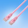 KB-T6AY-005P / カテゴリ6Aより線LANケーブル（ピンク・0.5m）
