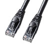 KB-T6AY-005BK カテゴリ6Aより線LANケーブル(ブラック・0.5m) KB-T6AY-005BK / カテゴリ6Aより線LANケーブル(ブラック・0.5m)