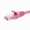 KB-T6AY-01P / カテゴリ6Aより線LANケーブル（ピンク・1m）