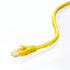 KB-T6AY-10Y カテゴリ6Aより線LANケーブル(イエロー・10m) KB-T6AY-10Y / カテゴリ6Aより線LANケーブル(イエロー・10m)
