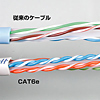 KB-T6EPK-03BK エンハンスドカテゴリ6LANケーブル(3m・ブラック) KB-T6EPK-03BK / エンハンスドカテゴリ6LANケーブル(3m・ブラック)