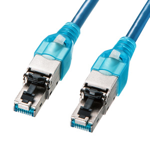 KB-T6H4-005BL / CAT6H4LANケーブル(ブルー・0.5m)