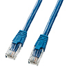 KB-T6L-15BLC / カテゴリ6UTPクロスケーブル（15m・ブルー）