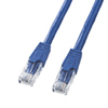 KB-T6L-01BL / カテゴリ6UTP単線ケーブル（1m・ブルー）