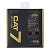 KB-T7-02NVN カテゴリ7LANケーブル(2m・ネイビーブルー) KB-T7-02NVN / カテゴリ7LANケーブル(2m・ネイビーブルー)