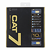 KB-T7-10NVN カテゴリ7LANケーブル(10m・ネイビーブルー) KB-T7-10NVN / カテゴリ7LANケーブル(10m・ネイビーブルー)