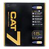 KB-T7-15NV カテゴリ7LANケーブル(15m・ネイビーブルー) KB-T7-15NV / カテゴリ7LANケーブル(15m・ネイビーブルー)