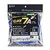 KB-T7A-03BL カテゴリ7A LANケーブル(3m・ブルー) KB-T7A-03BL / カテゴリ7A LANケーブル(3m・ブルー)