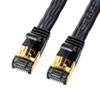 KB-T8FL-03BK カテゴリ8フラットLANケーブル(3m) KB-T8FL-03BK / カテゴリ8フラットLANケーブル(3m)