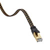 KB-T8MEFL-03BK カテゴリ8メッシュフラットLANケーブル(ブラック・3m) KB-T8MEFL-03BK / カテゴリ8メッシュフラットLANケーブル(ブラック・3m)