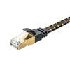 KB-T8MEFL-03BK カテゴリ8メッシュフラットLANケーブル(ブラック・3m) KB-T8MEFL-03BK / カテゴリ8メッシュフラットLANケーブル(ブラック・3m)