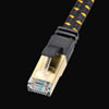 KB-T8MEFL-03BK カテゴリ8メッシュフラットLANケーブル(ブラック・3m) KB-T8MEFL-03BK / カテゴリ8メッシュフラットLANケーブル(ブラック・3m)