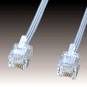 KB-TEL-3U / 電話ケーブル(3m)