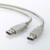 KB-USB-A3K2 USBケーブル(A-Aコネクタ・3m) KB-USB-A3K2 / USBケーブル(A-Aコネクタ・3m)