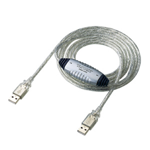 KB-USB-LINK2K【USB2.0リンクケーブル】パソコン同士をUSB接続し、高速