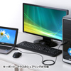 KB-USB-LINK3K ドラッグ&ドロップ対応USB2.0リンクケーブル KB-USB-LINK3K / ドラッグ&ドロップ対応USB2.0リンクケーブル