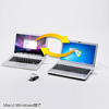 KB-USB-LINK3M / ドラッグ＆ドロップ対応USB2.0リンクケーブル(Mac/Windows対応）