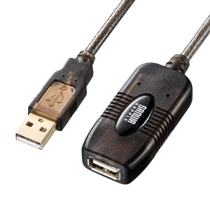 USBケーブルの規格を超えて、5mまで延長できるアクティブリピーターケーブルを発売