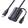 KB-USB-RCA305 / 5m延長USB3.1 Type-C-USB3.1Aアクティブリピーターケーブル