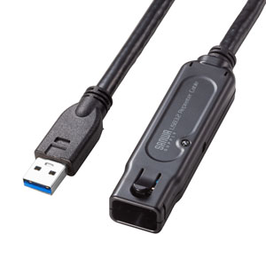 抜け止め防止ロック機構付き、USB3.2信号を延長できるアクティブリピーターケーブルを発売