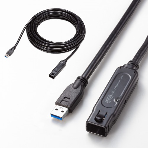 KB-USB-RLK310 / USB3.2アクティブリピーターケーブル10m（抜け止めロック機構付き）