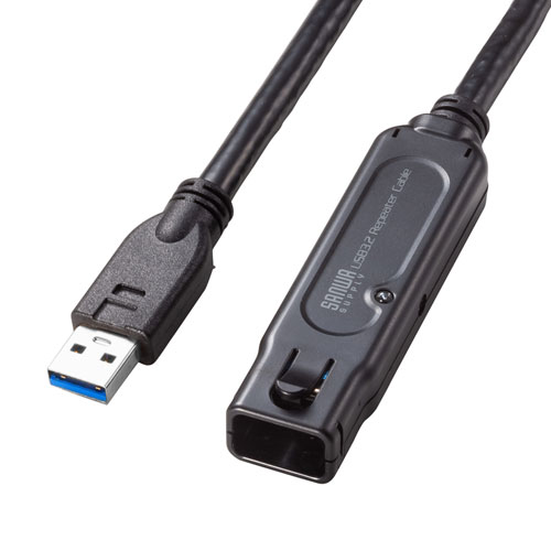 KB-USB-RLK310 / USB3.2アクティブリピーターケーブル10m（抜け止めロック機構付き）