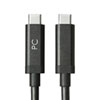 KC-ALCCA1450 DisplayPortAltモード Type-C ACTIVEケーブル(ブラック・5m) (8.1Gbps×4) KC-ALCCA1450 / DisplayPortAltモード Type-C ACTIVEケーブル(ブラック・5m) (8.1Gbps×4)
