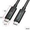KC-ALCCA1450 DisplayPortAltモード Type-C ACTIVEケーブル(ブラック・5m) (8.1Gbps×4) KC-ALCCA1450 / DisplayPortAltモード Type-C ACTIVEケーブル(ブラック・5m) (8.1Gbps×4)