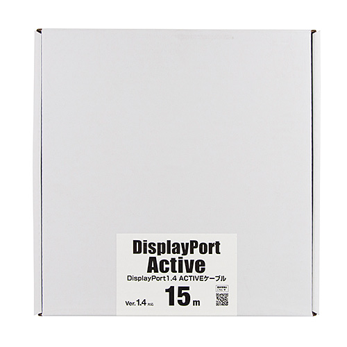 KC-DP14A150 / DisplayPort 1.4 ACTIVEケーブル（15m）