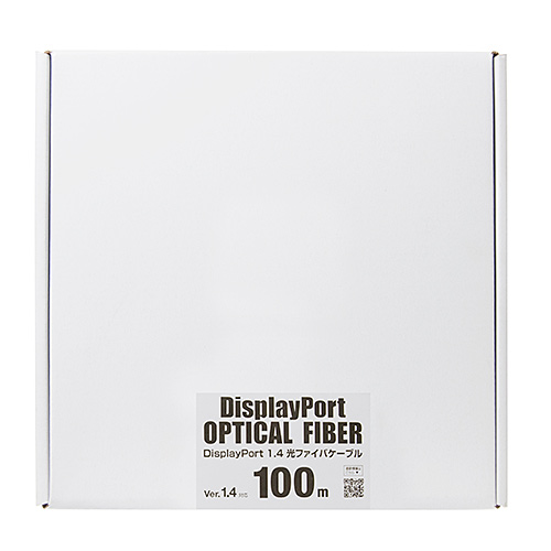 KC-DP14FB1000 / DisplayPort光ファイバケーブル(ver.1.4)（ブラック・100m）