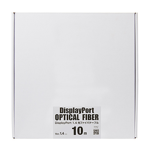 KC-DP14FB100 / DisplayPort光ファイバケーブル(ver.1.4)（ブラック・10m）