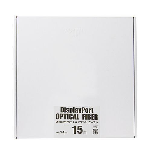 KC-DP14FB150 / DisplayPort光ファイバケーブル(ver.1.4)（ブラック・15m）