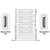 KC-DP2 DisplayPortケーブル(2m) KC-DP2 / DisplayPortケーブル(2m)