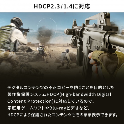 KC-DP8015 / DisplayPort ver.2.1ケーブル1.5m（DP80）