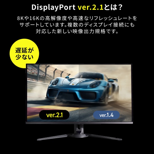 KC-DP8020 / DisplayPort ver.2.1ケーブル2m(DP80)