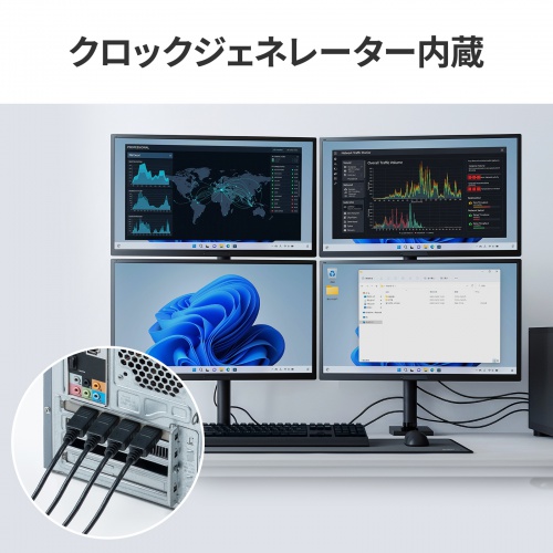 KC-DPDVA20K / DisplayPort-DVI変換ケーブル　2m