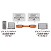 KC-DPFB150 / DisplayPort光ファイバケーブル（ブラック・15m）