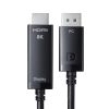 KC-DPHD8K20 DisplayPort-HDMI変換ケーブル 8K対応 2m KC-DPHD8K20 / DisplayPort-HDMI変換ケーブル 8K対応 2m