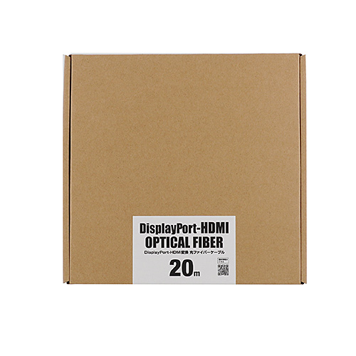 KC-DPHDFB200 / DisplayPort-HDMI変換光ファイバーケーブル（20m）
