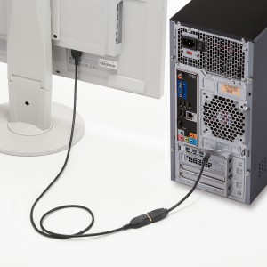Mini DisplayPortをDisplayPortに変換できるショートケーブルを発売