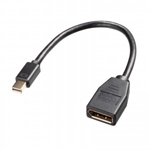 KC-DPMDPF015 / Mini DisplayPort変換ケーブル(15cm)