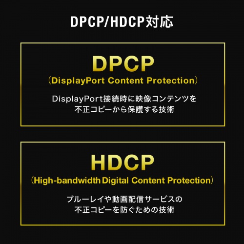 KC-DPMDPF015 / Mini DisplayPort変換ケーブル（15cm）