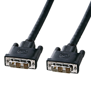 KC-DVI-100G / DVIシングルリンクケーブル(10m)