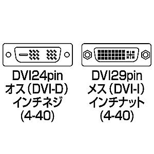 KC-DVI-EN2 / DVI延長ケーブル（シングルリンク・2m）