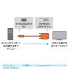 KC-MDPDVA20K ミニDisplayPort-DVI変換ケーブル 2m KC-MDPDVA20K / ミニDisplayPort-DVI変換ケーブル 2m