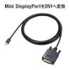 KC-MDPDVA20K / ミニDisplayPort-DVI変換ケーブル 2m