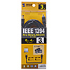 KE-1346-3BK IEEE1394ケーブル(6pin-4pin・3m・ブラック) KE-1346-3BK / IEEE1394ケーブル(6pin-4pin・3m・ブラック)